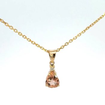 Precious topaz pendant